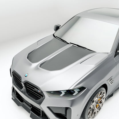 Revozport Carbon Fiber Hood BMW X5M/X6M F95 F96 LCI
