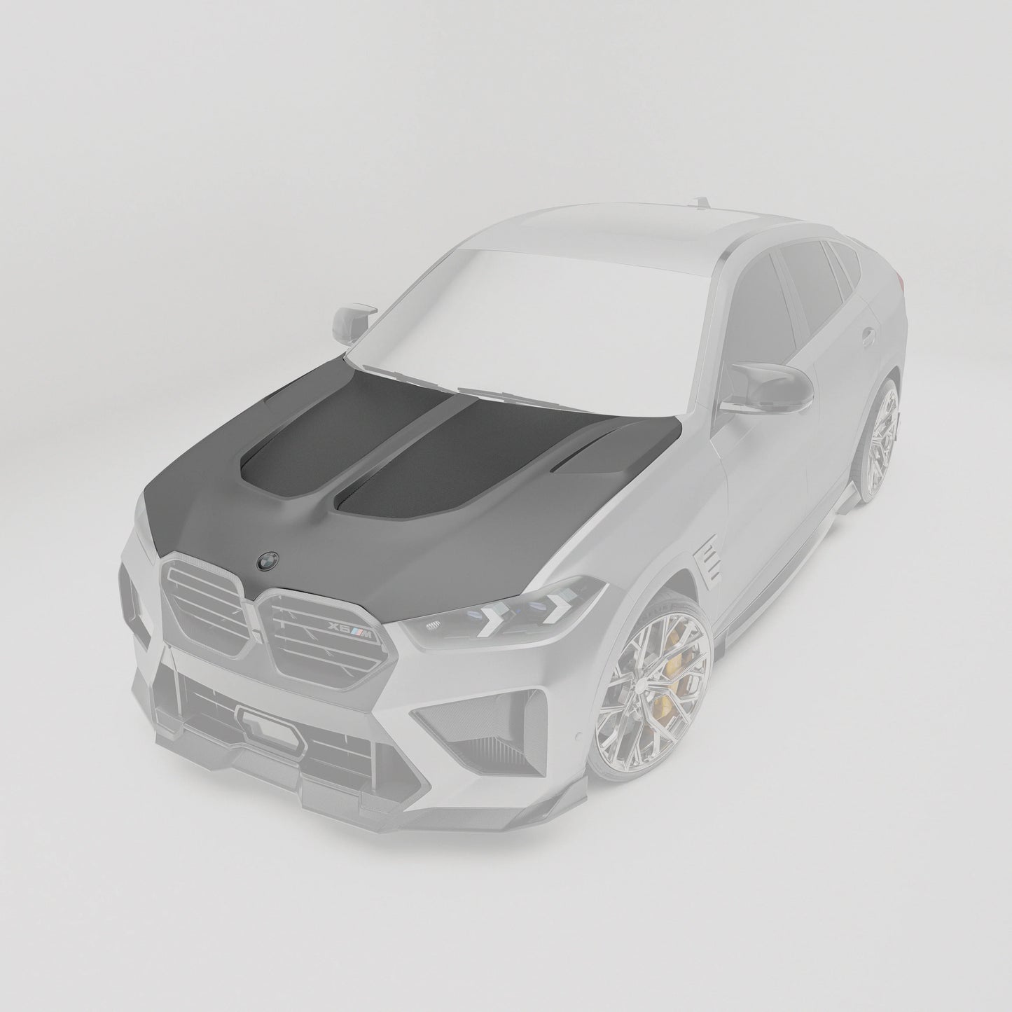 Revozport Carbon Fiber Hood BMW X5M/X6M F95 F96 LCI
