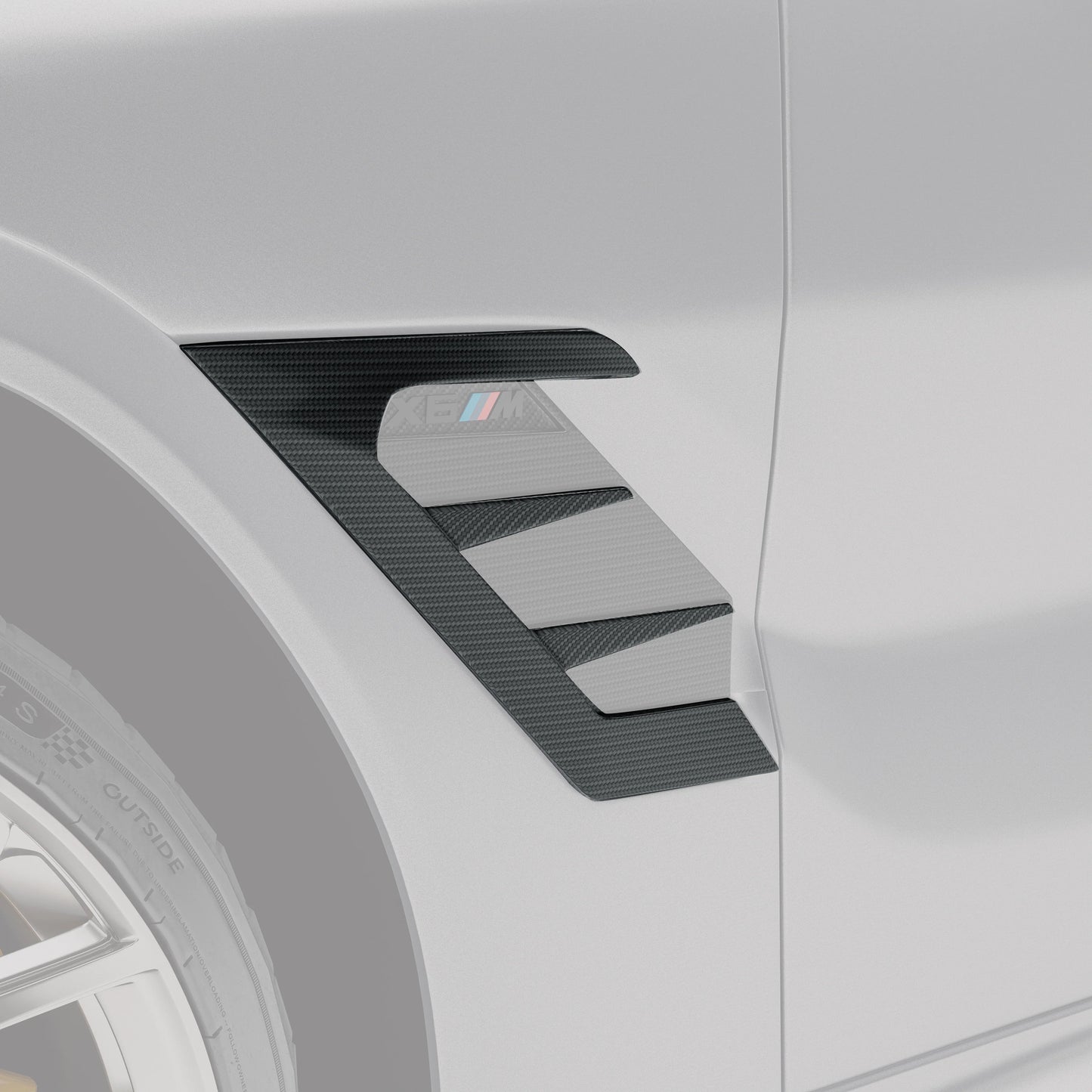 Revozport Carbon Fiber Side Vents BMW X6M F96 LCI