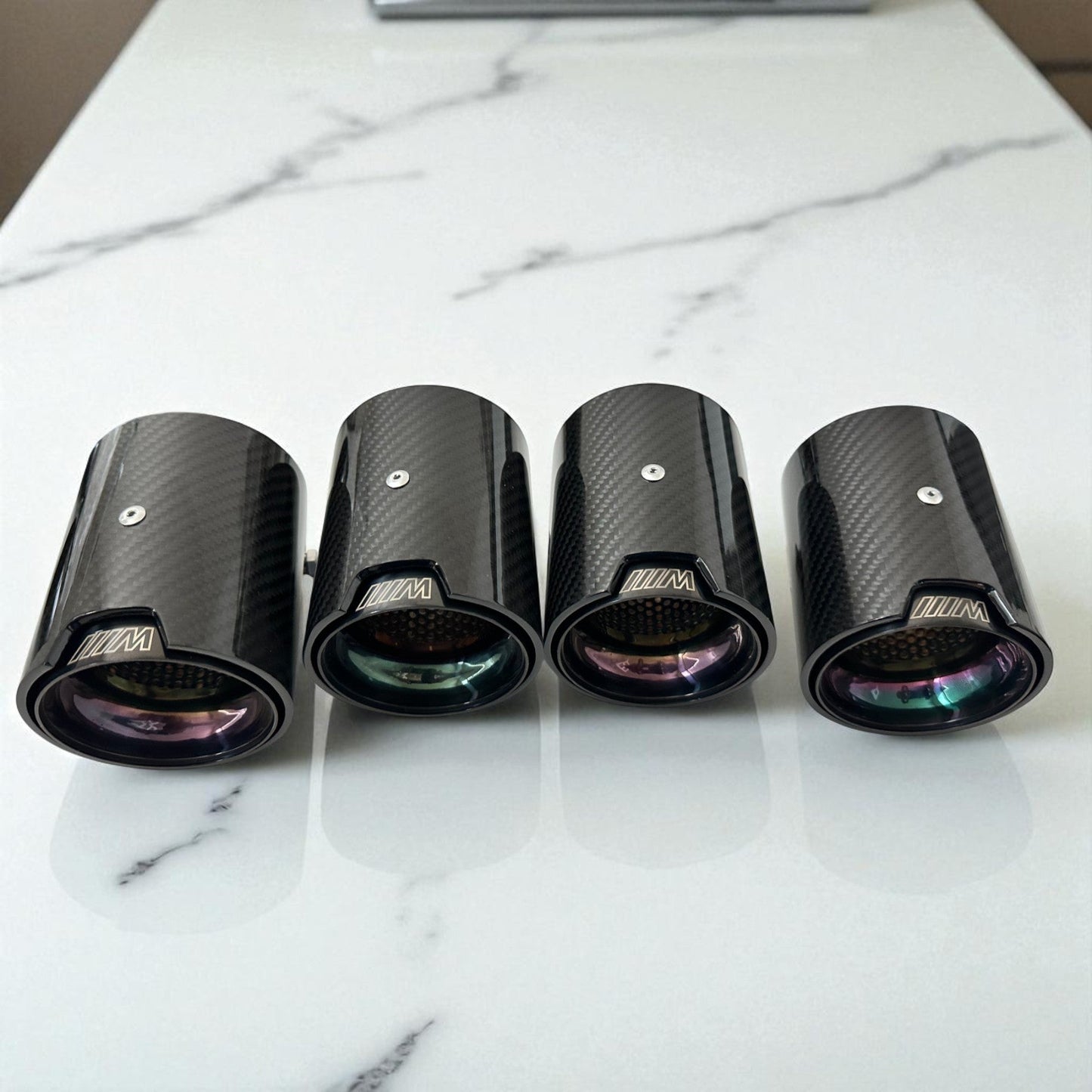 Palenon Performance BMW F90 M5 Exhaust Tips - Premium Carbon Fiber | Palenon Performance