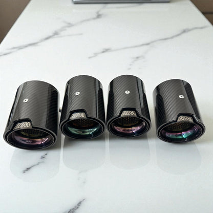 Palenon Performance BMW F90 M5 Exhaust Tips - Premium Carbon Fiber | Palenon Performance
