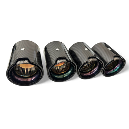 Palenon Performance BMW F90 M5 Exhaust Tips - Premium Carbon Fiber | Palenon Performance