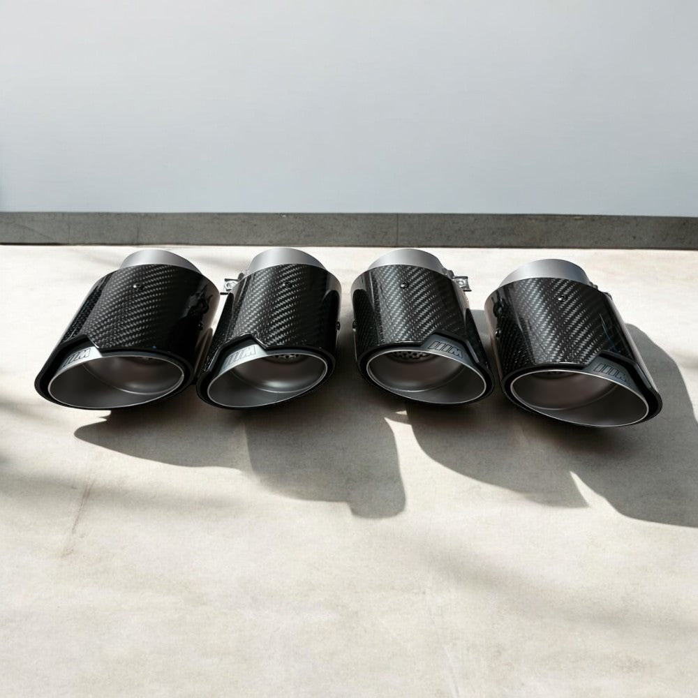 Palenon Performance BMW G80 M3, G82/G83 M4 Carbon Fiber Exhaust Tips