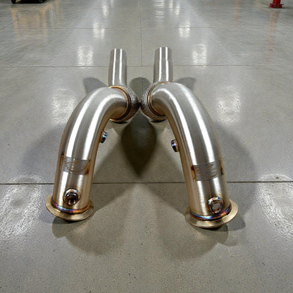 Palenon Performance N63/N63TU Catless Race Downpipes BMW 550i, 650i, 750i, X5, X6, Alpina B5/B6