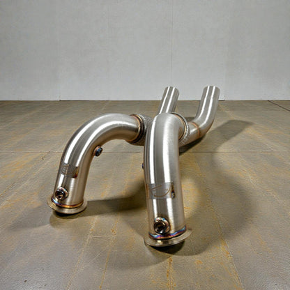Palenon Performance N63/N63TU Catless Race Downpipes BMW 550i, 650i, 750i, X5, X6, Alpina B5/B6