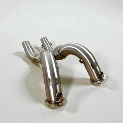 Palenon Performance N63/N63TU Catless Race Downpipes BMW 550i, 650i, 750i, X5, X6, Alpina B5/B6