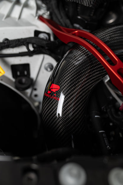 RENNELEMENT Dry Carbon Fiber Front Mount Intake BMW G90/G99 M5 S68