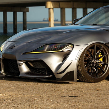 OEM+ DESIGNS Front Bumper Canards Toyota Supra GR A90/A91