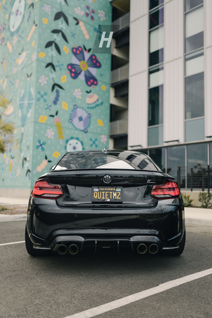 Horizon Motorsport GP Carbon Fiber 3-Piece Diffuser BMW F87 M2 / M2C