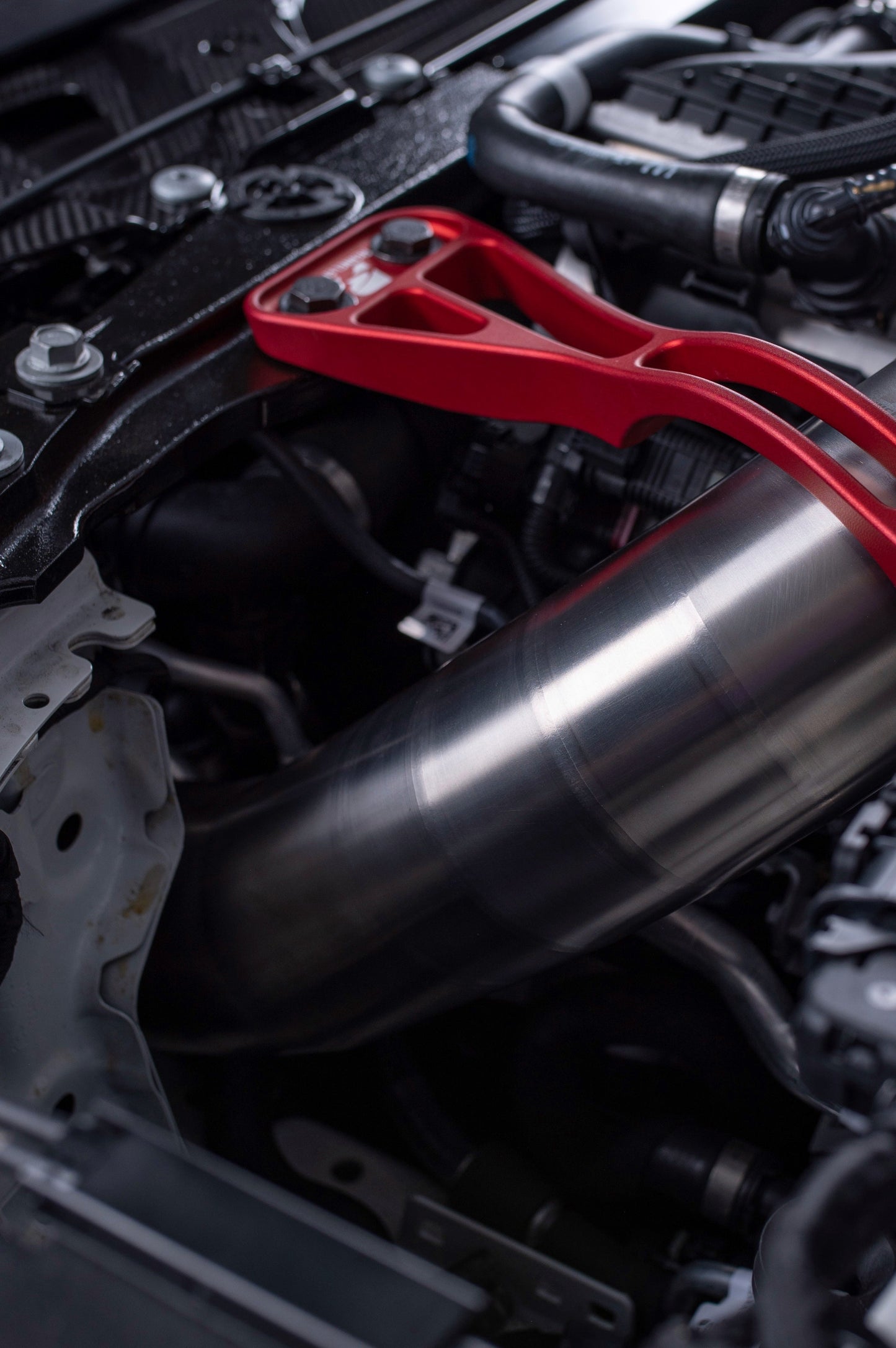 RENNELEMENT Titanium Front Mount Intake System BMW G90/G99 M5 S68