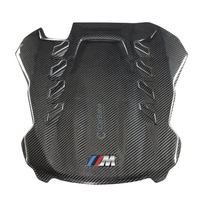 CarBahn  Carbon Fiber Engine Cover | BMW X5M/X6M (2020 - 2023) F95/F96 S63