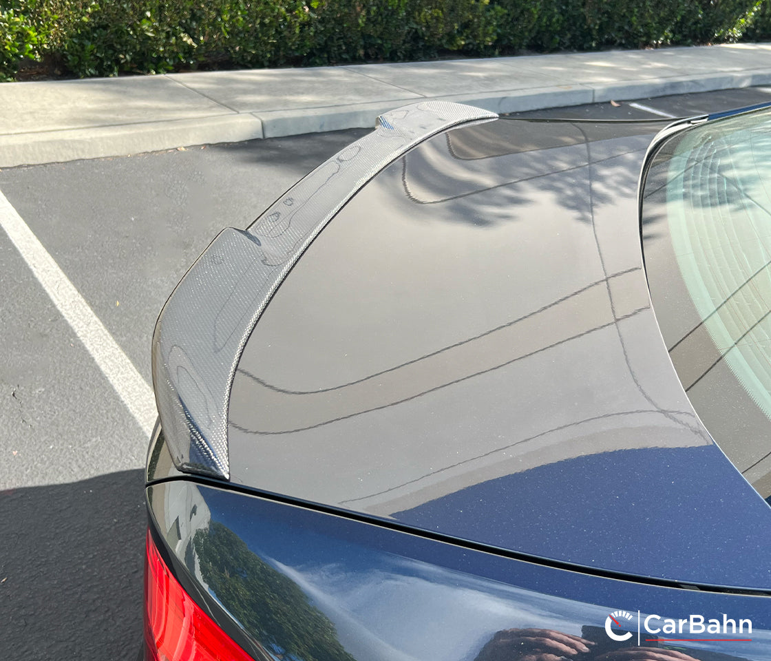 CarBahn Gloss Carbon Rear Spoiler BMW F90 M5 & M550i G30