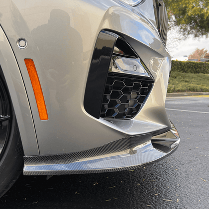 Gloss Carbon Fiber Front Splitter | BMW X3M/X4M (2020-2021) F97/F98