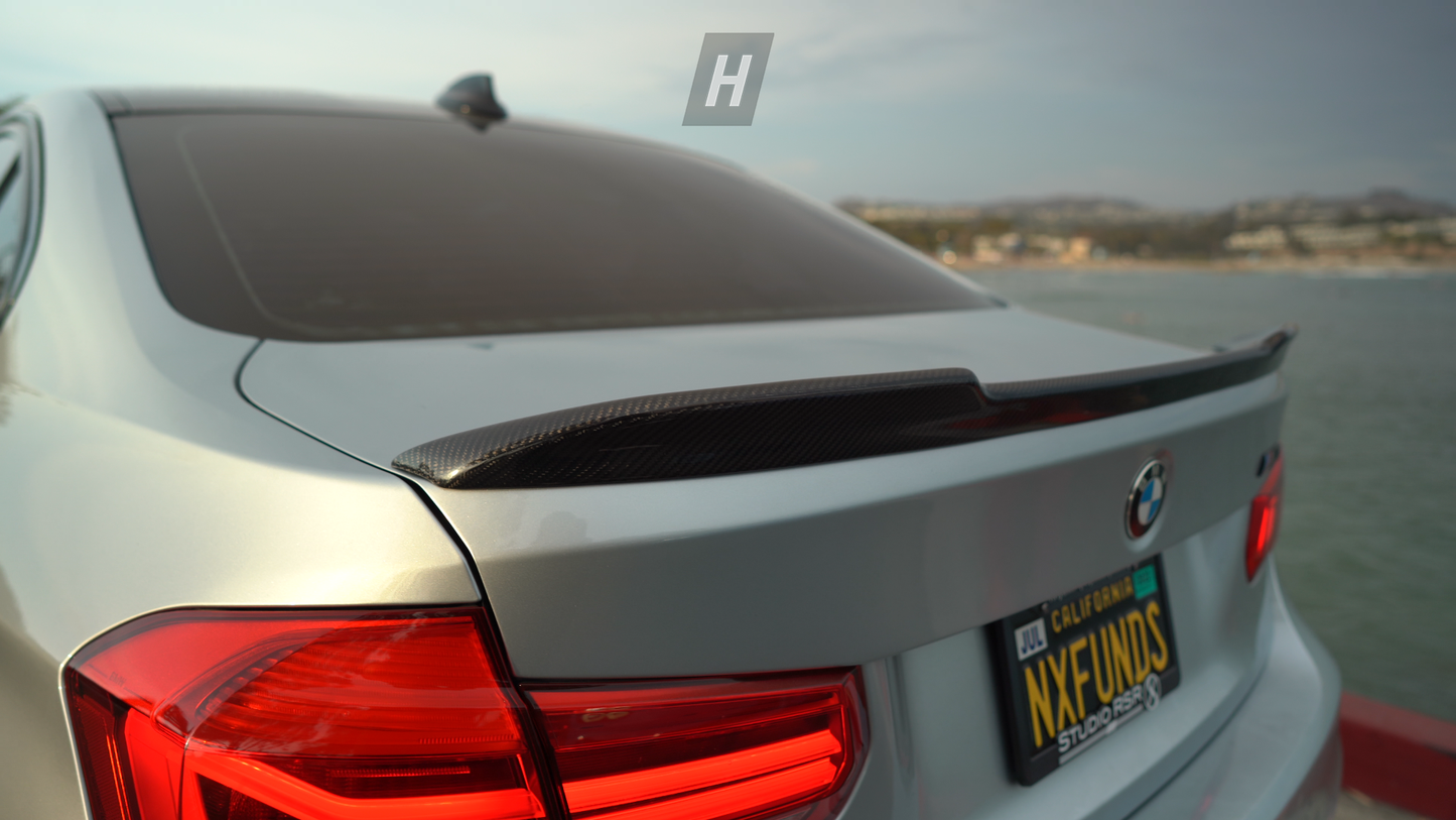 Horizon Motorsport CS V2 Dry Carbon Fiber Trunk Spoiler BMW F30 3-Series | F80 M3