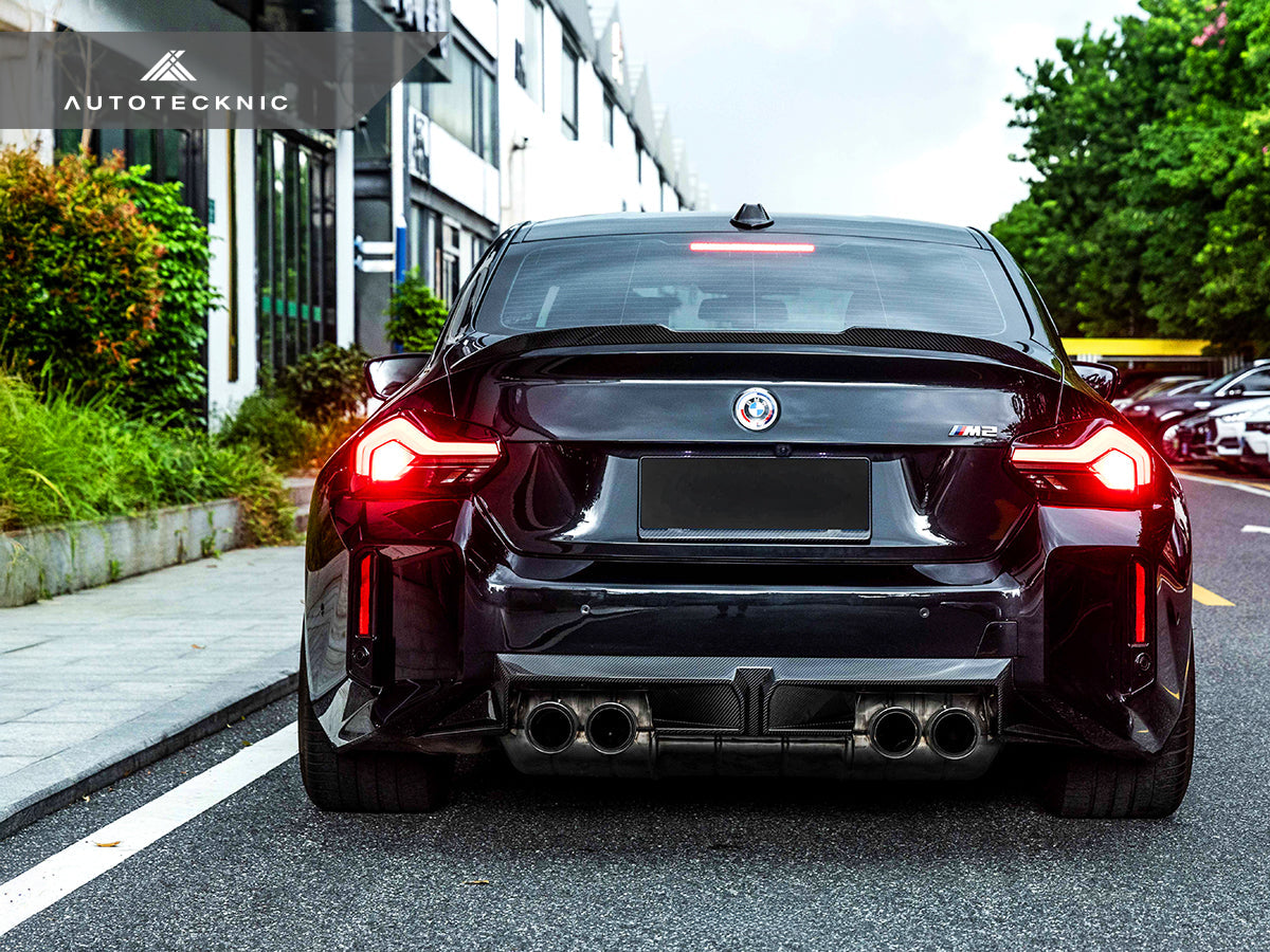 AutoTecknic Dry Carbon Circuit Sport Rear Diffuser BMW G87 M2