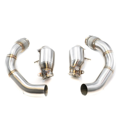 CTS Turbo Hi-Flow Catted Downpipe Set S63R BMW M5/M8 F90/F92 S63