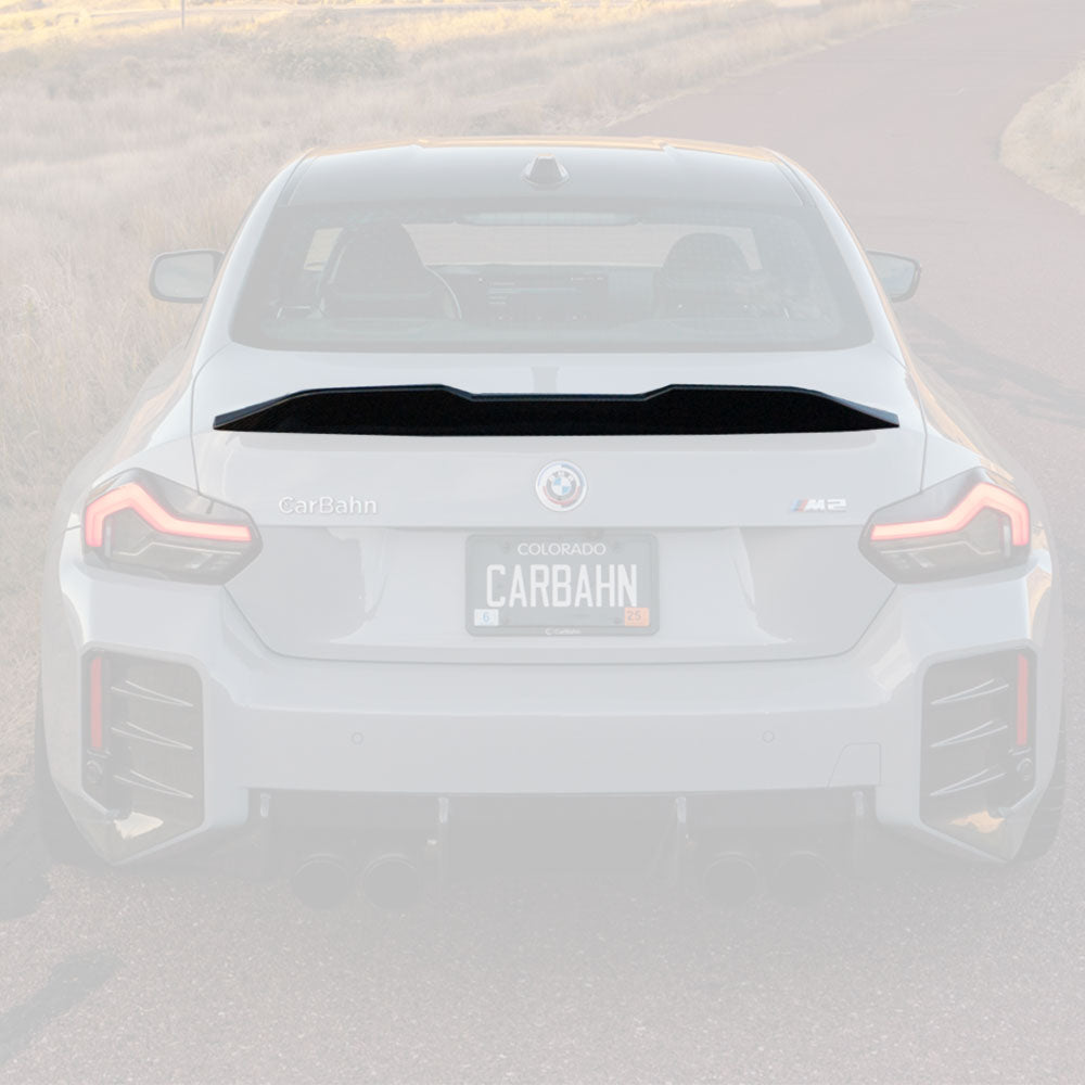 CarBahn Carbon Fiber Rear Spoiler BMW G87 M2 & M240i G42