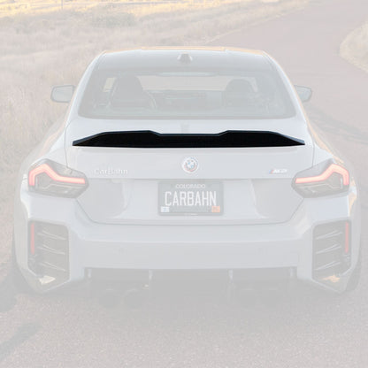 CarBahn Carbon Fiber Rear Spoiler BMW G87 M2 & M240i G42