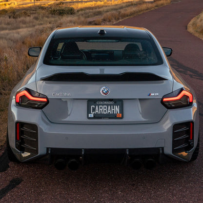 CarBahn Carbon Fiber Rear Spoiler BMW G87 M2 & M240i G42