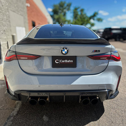 CarBahn Carbon Fiber Rear Spoiler BMW G82 M4 & M440i