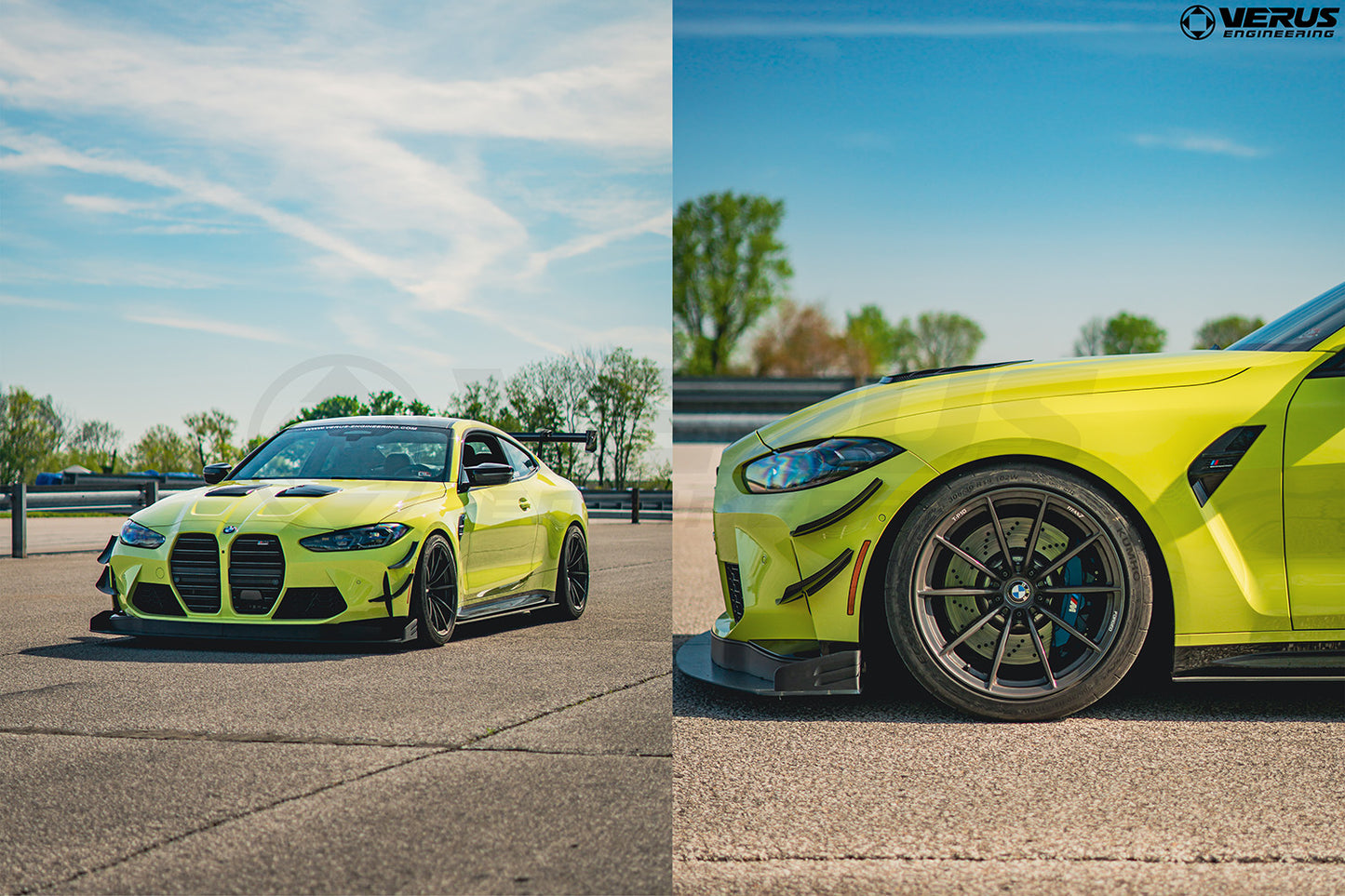 Verus Engineering Hood Louver Kit BMW M3/M4 G80/G82 S58