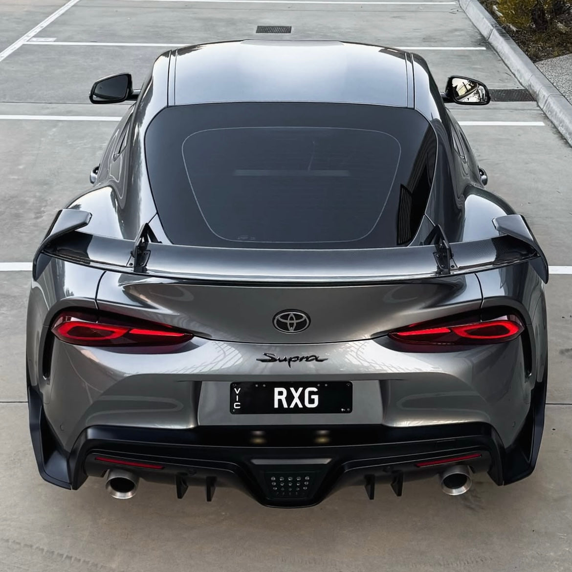 OEM+ DESIGNS Rear Diffuser Fins Toyota Supra GR A90/A91