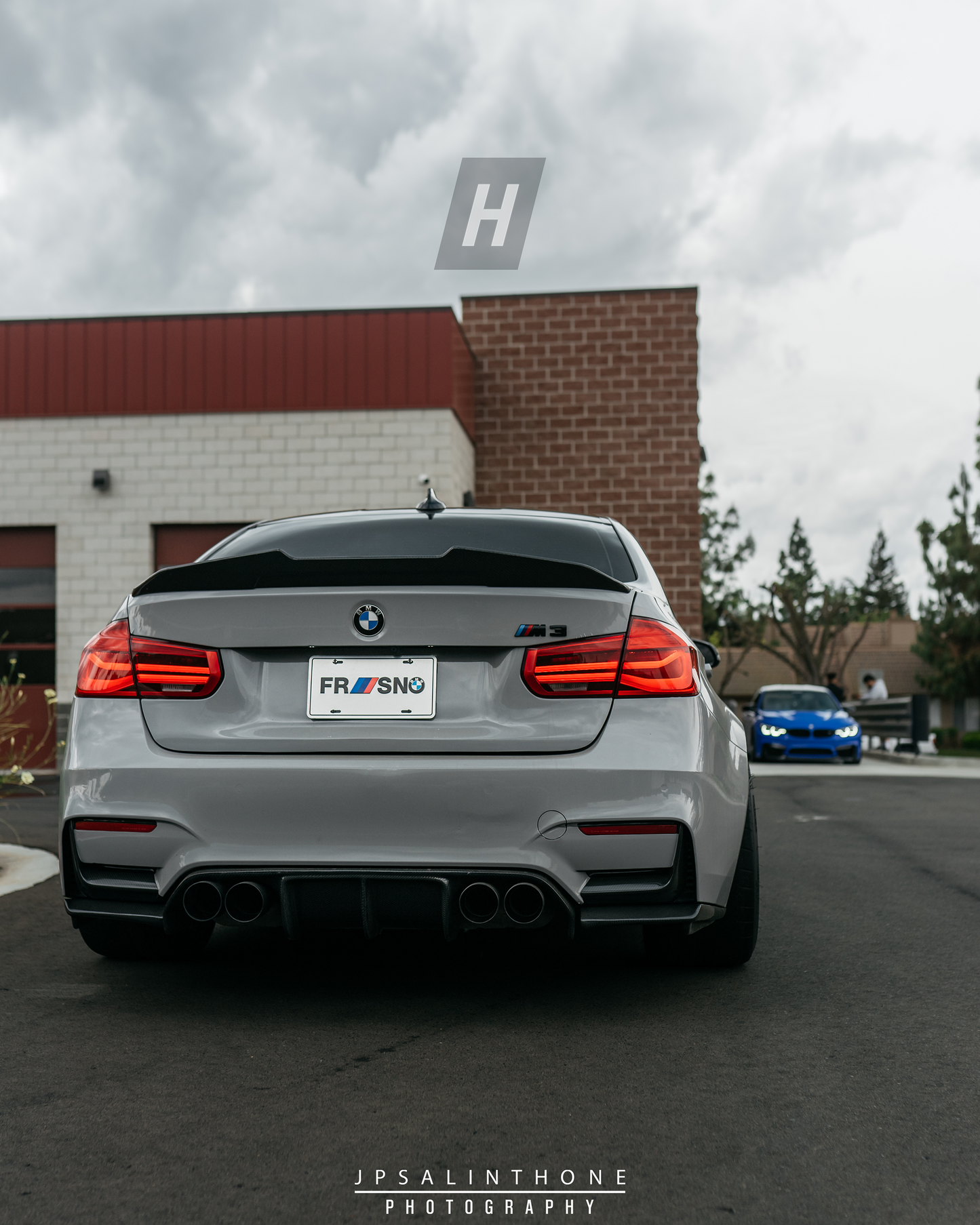 Horizon Motorsport V Style 3-Piece Carbon Fiber Diffuser BMW F80 M3 | F82 / F83 M4