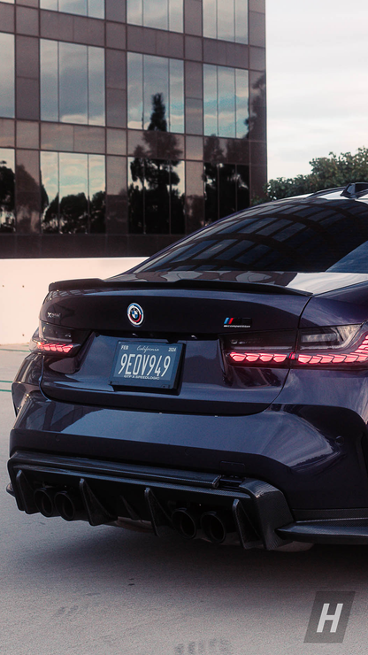 Performance V2 Dry Carbon Fiber Trunk Lip BMW G20 3-Series | G80 M3