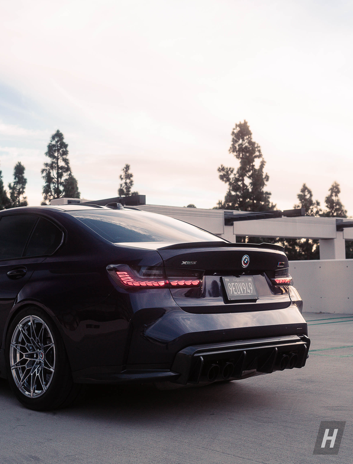 Performance V2 Dry Carbon Fiber Trunk Lip BMW G20 3-Series | G80 M3