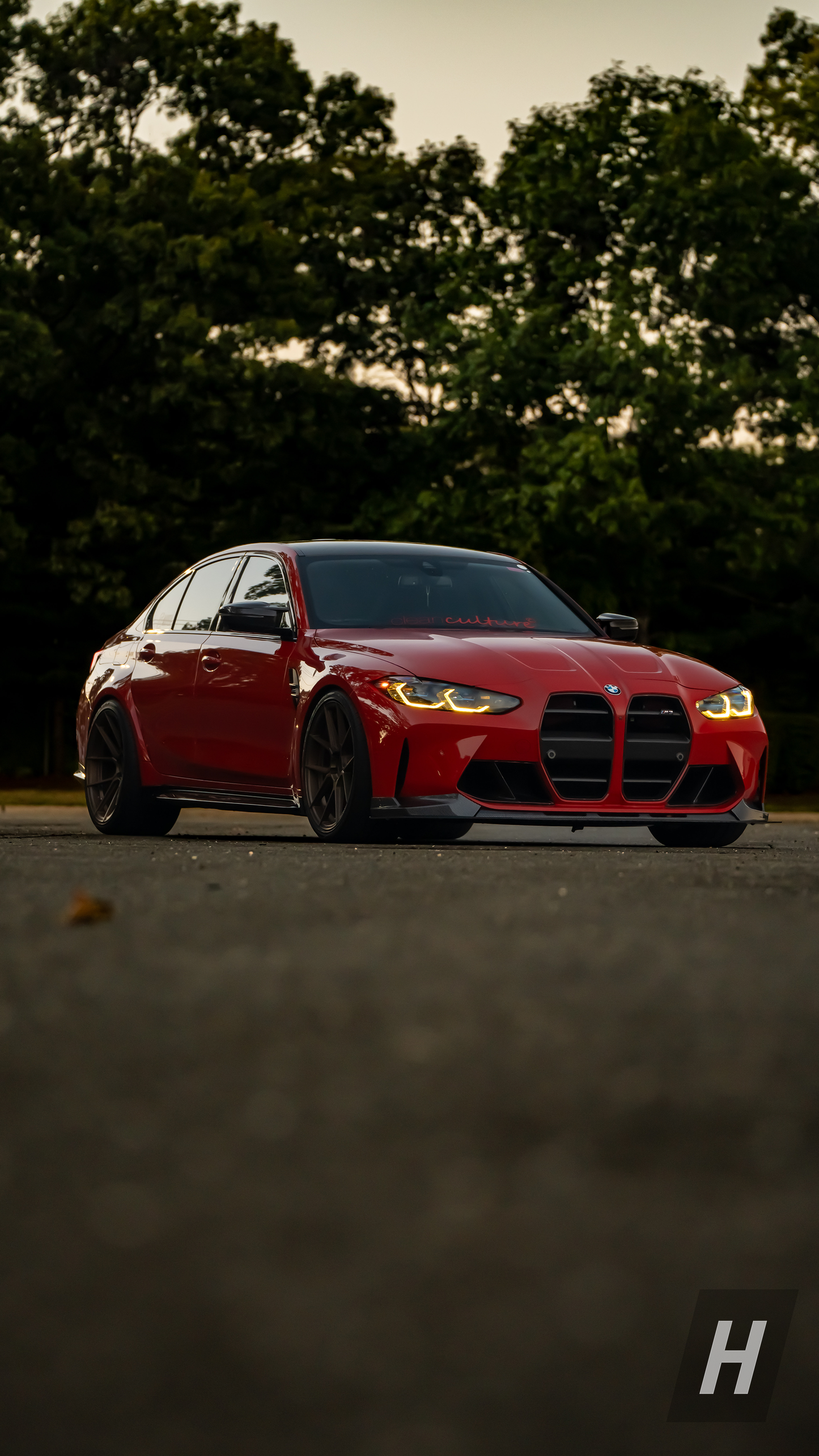 Horizon Motorsport HM CSL Yellow Daytime Running Light (DRL) Module Set BMW G22 4-Series | G80 M3 | G82 / G83 M4