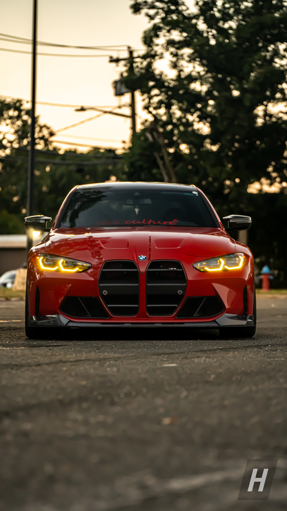 Horizon Motorsport HM CSL Yellow Daytime Running Light (DRL) Module Set BMW G22 4-Series | G80 M3 | G82 / G83 M4