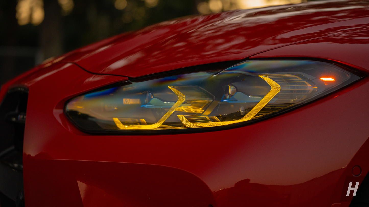 Horizon Motorsport HM CSL Yellow Daytime Running Light (DRL) Module Set BMW G22 4-Series | G80 M3 | G82 / G83 M4