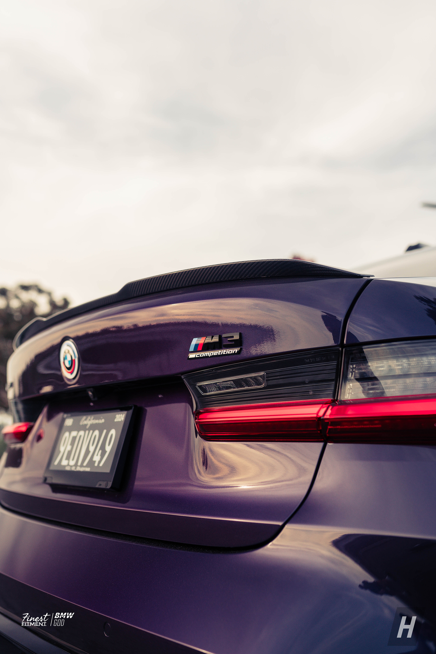 Performance V2 Dry Carbon Fiber Trunk Lip BMW G20 3-Series | G80 M3