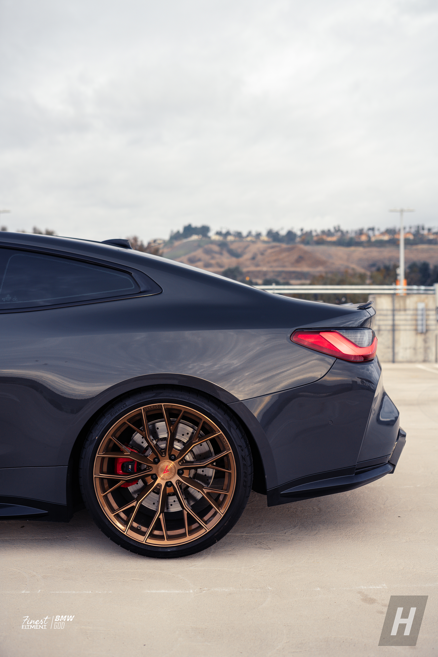 Horizon Motorsport Performance V1 Dry Carbon Fiber Trunk Lip / Spoiler BMW G22 4-Series | G82 M4