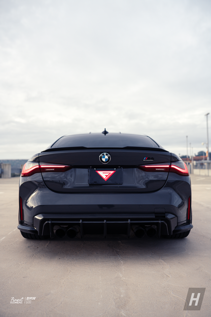 Horizon Motorsport Performance V1 Dry Carbon Fiber Trunk Lip / Spoiler BMW G22 4-Series | G82 M4