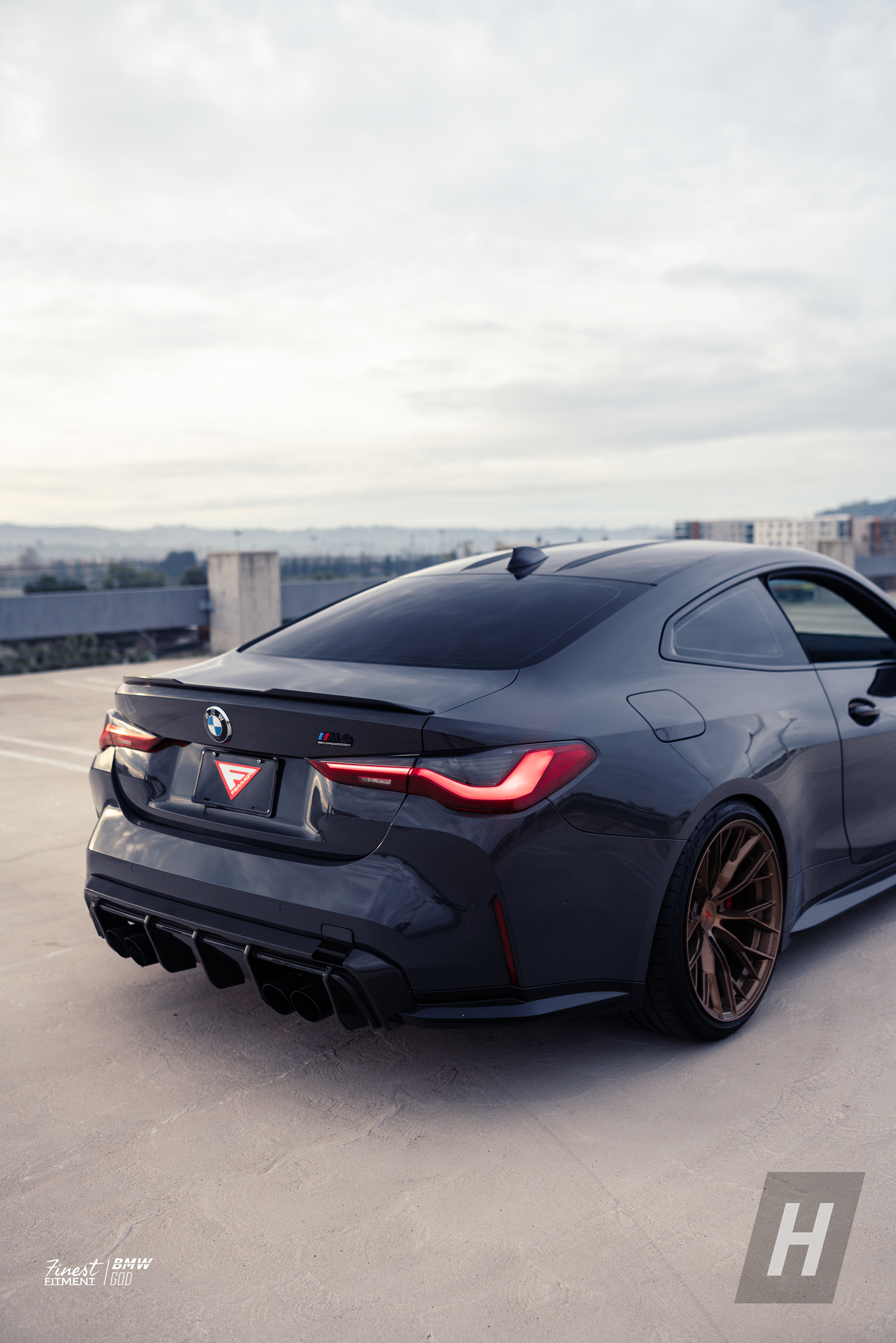 Horizon Motorsport Performance V1 Dry Carbon Fiber Trunk Lip / Spoiler BMW G22 4-Series | G82 M4