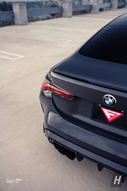 Horizon Motorsport Performance V1 Dry Carbon Fiber Trunk Lip / Spoiler BMW G22 4-Series | G82 M4