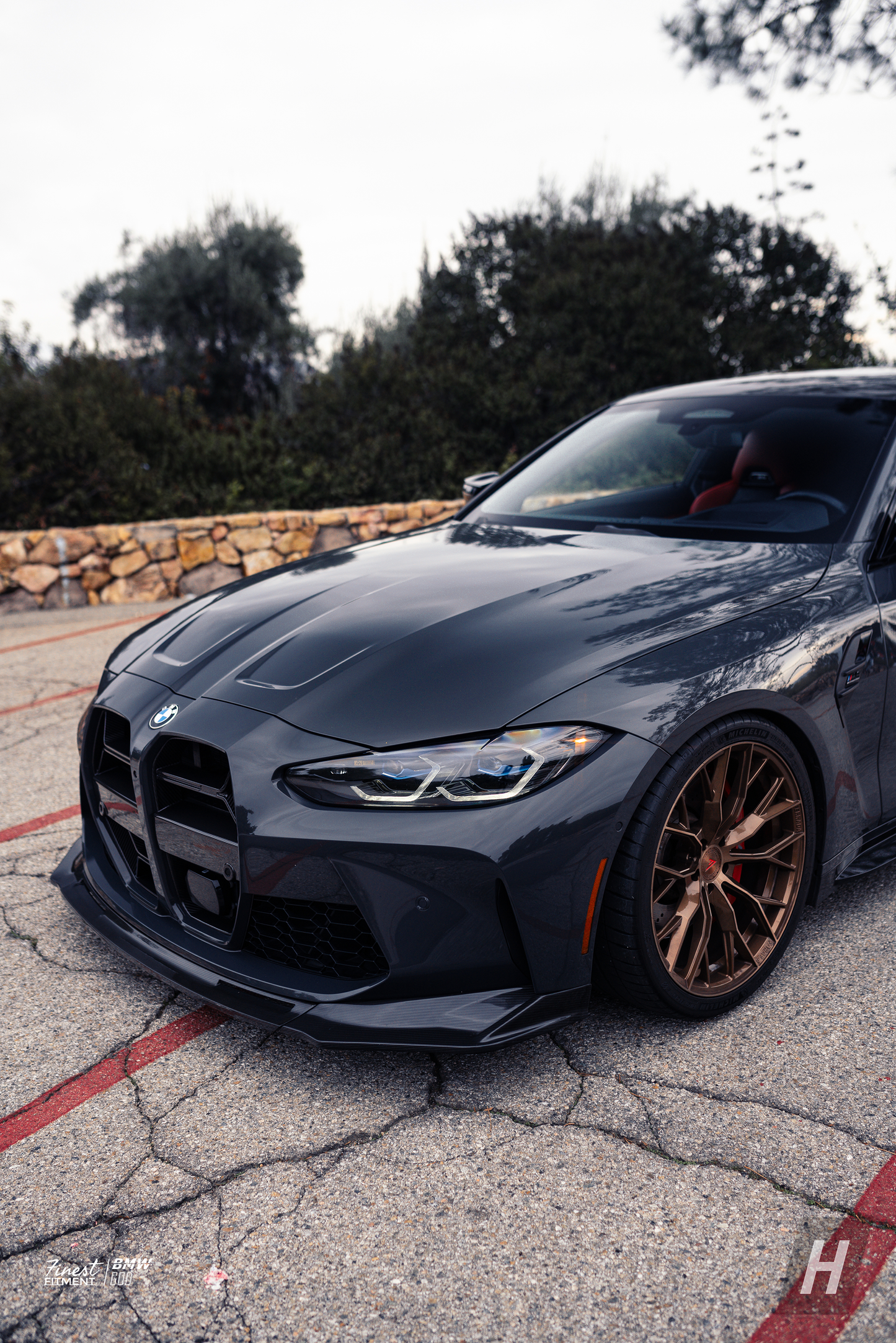 Horizon Motorsport CSL Style V1 Dry Carbon Fiber Front Grille - G80 M3 | G82 / G83 M4