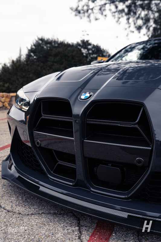 Horizon Motorsport CSL Style V1 Dry Carbon Fiber Front Grille - G80 M3 | G82 / G83 M4