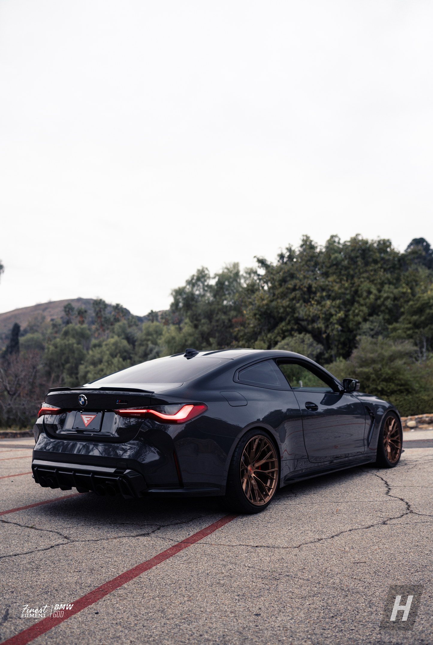 Horizon Motorsport Performance V1 Dry Carbon Fiber Trunk Lip / Spoiler BMW G22 4-Series | G82 M4