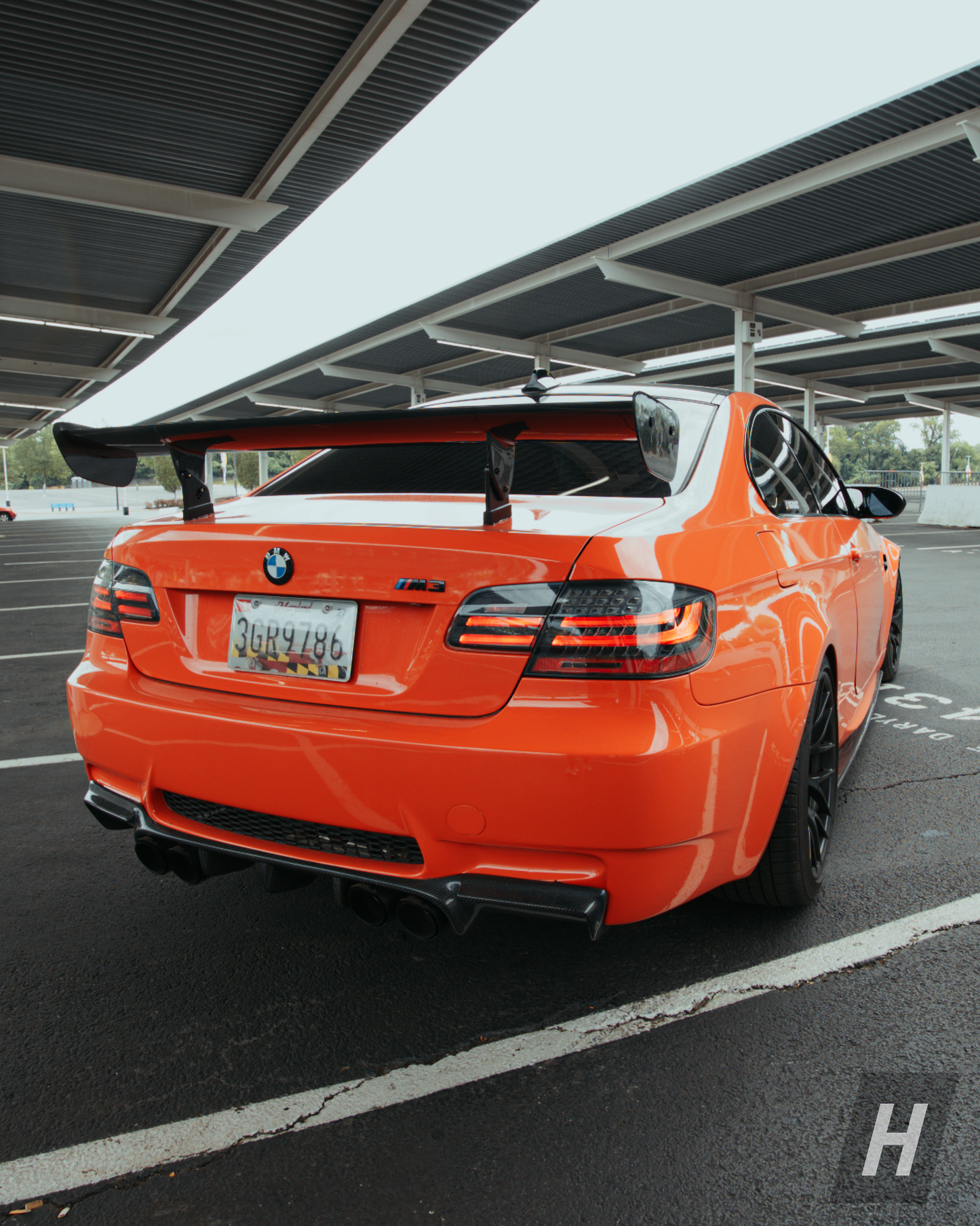 Horizon Motorsport GTS V2 Carbon Fiber Diffuser BMW E92 M3