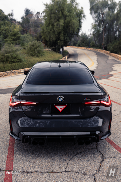 Horizon Motorsport Performance V1 Dry Carbon Fiber Trunk Lip / Spoiler BMW G22 4-Series | G82 M4