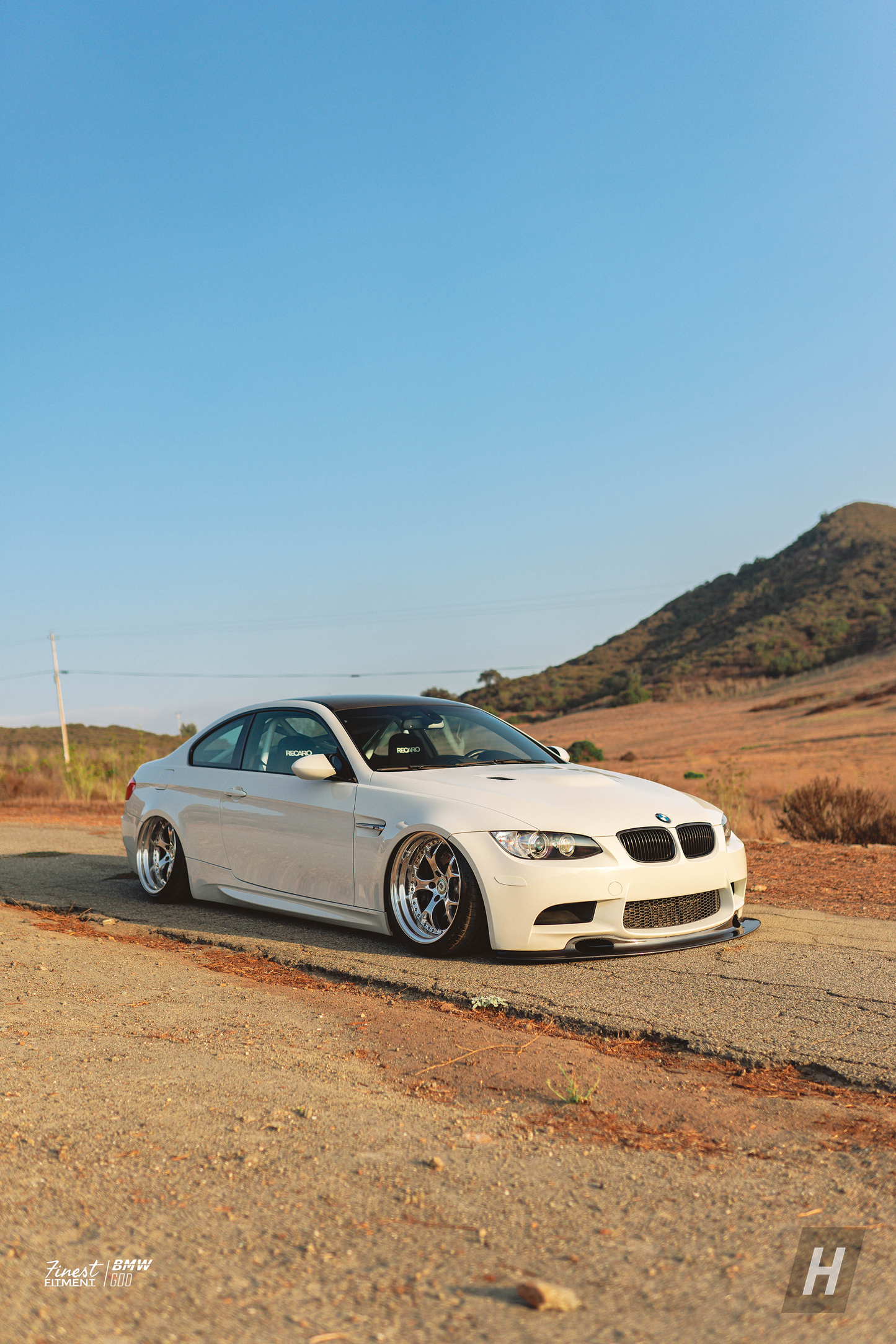 Horizon Motorsport GT4 V1 Carbon Fiber Front Lip BMW E90 / E92 / E93 M3