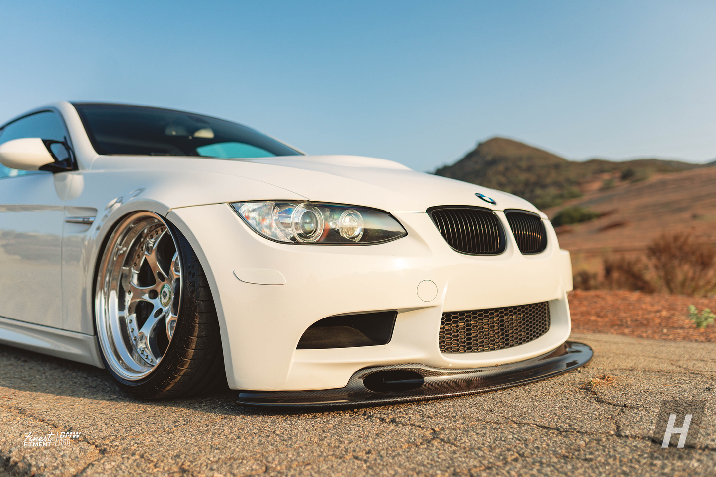 Horizon Motorsport GT4 V1 Carbon Fiber Front Lip BMW E90 / E92 / E93 M3