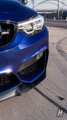 Horizon Motorsport Performance V1 Dry Carbon Fiber Upper Splitters (FANGS)  BMW F80 M3 | F82 / F83 M4