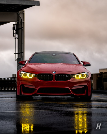 Horizon Motorsport CSL Yellow DRL LED Module Set (Xenon) BMW F80 M3 | F82 / F83 M4 | F32 4-Series