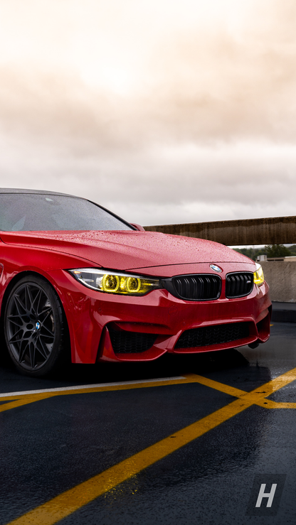 Horizon Motorsport CSL Yellow DRL LED Module Set (Xenon) BMW F80 M3 | F82 / F83 M4 | F32 4-Series