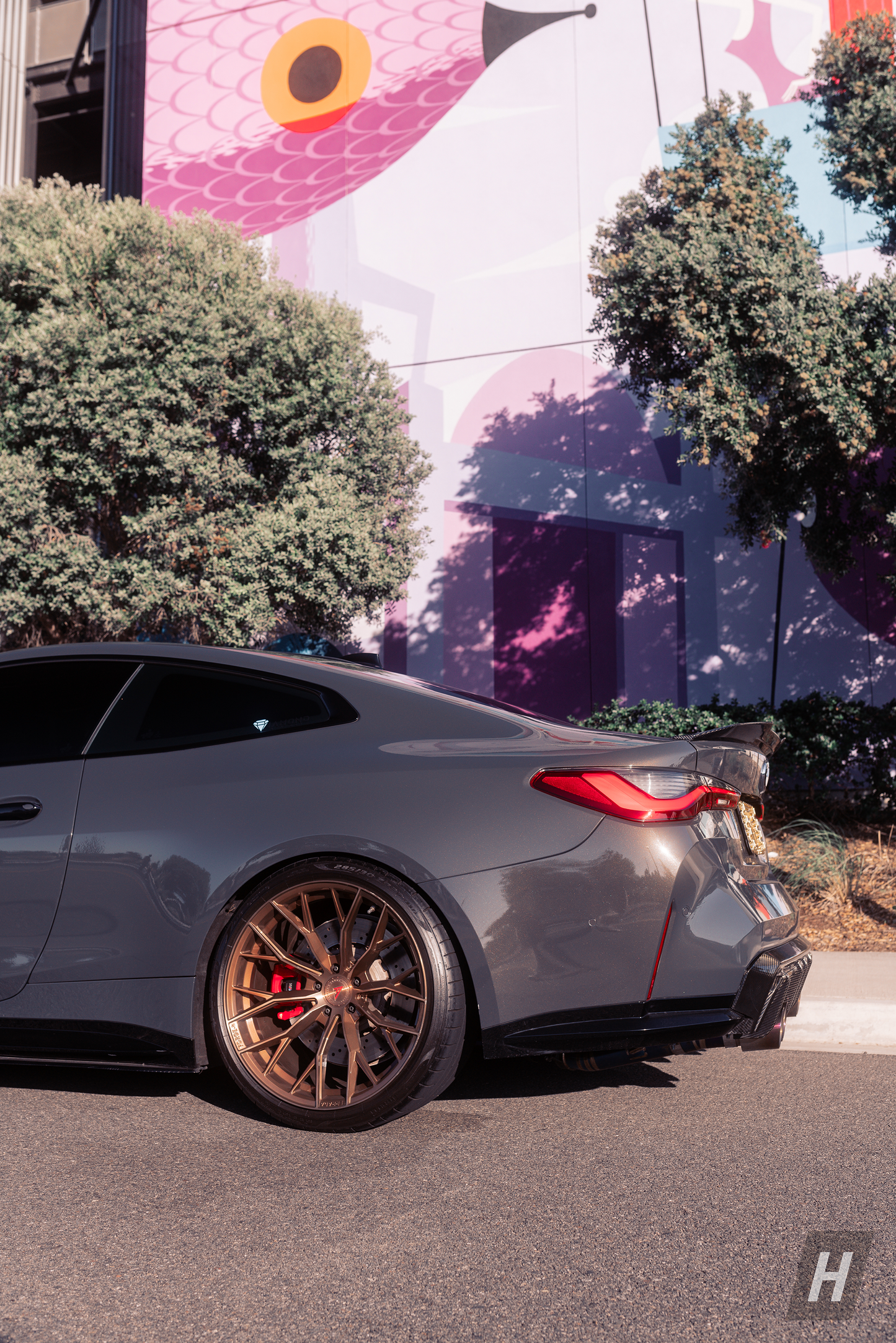 Horizon Motorsport PSM Style (High Kick) Carbon Fiber Trunk Lip / Spoiler BMW G22 4-Series | G82 M4