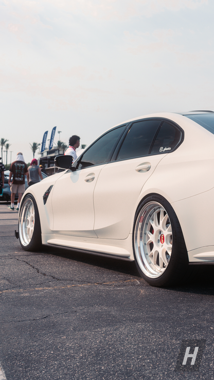 Horizon Motorsport Performance V2 Side Skirt Extensions BMW G80 M3