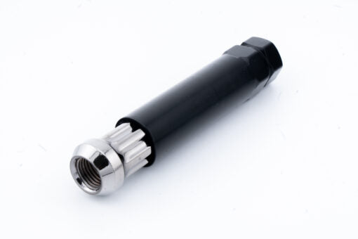 Motorsport Hardware 12×1.5 Black Titan V2 40mm LOCK Nut Kit with Key